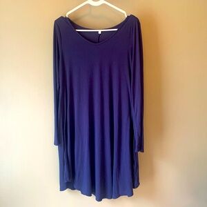 Navy Tunic Top